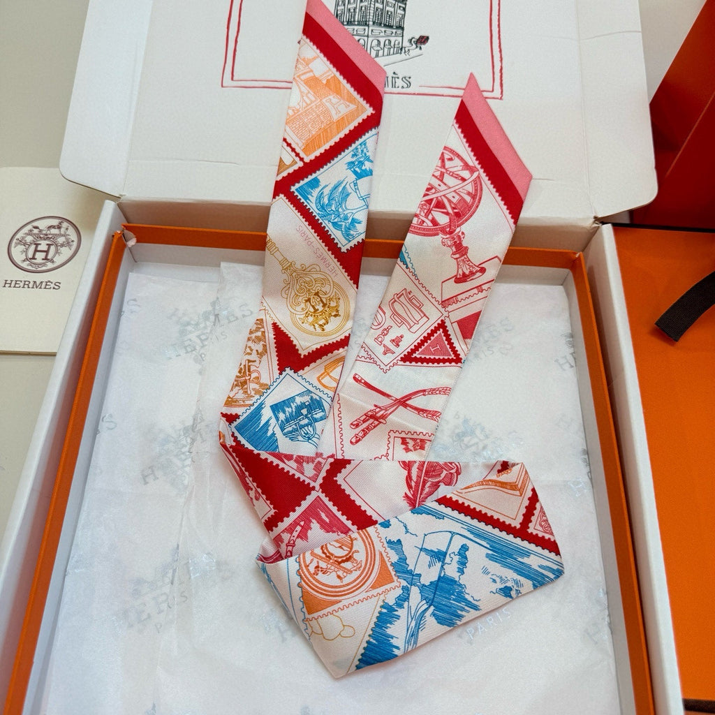 HM Twilly Small Silk Scarf 825655