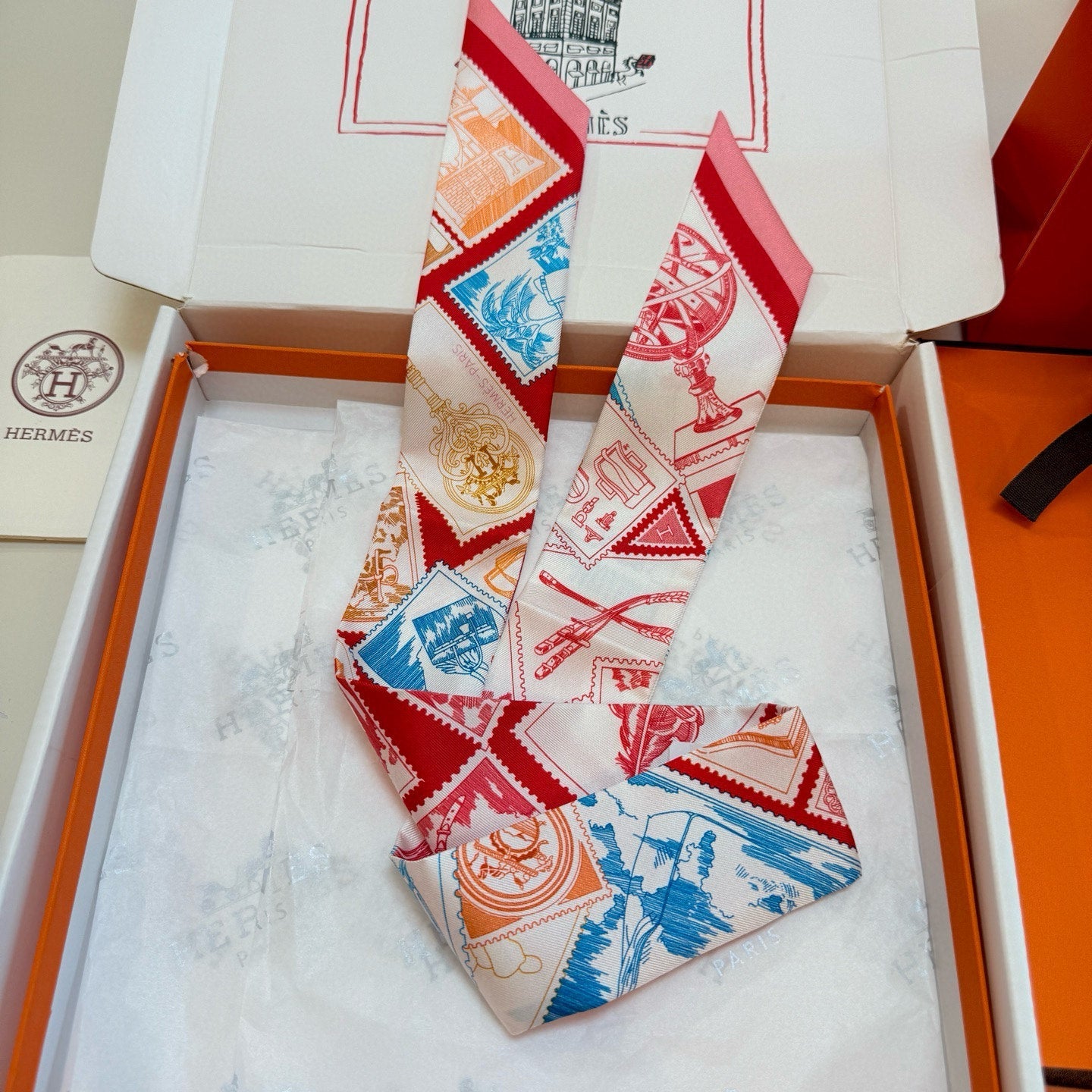 HM Twilly Small Silk Scarf 825655