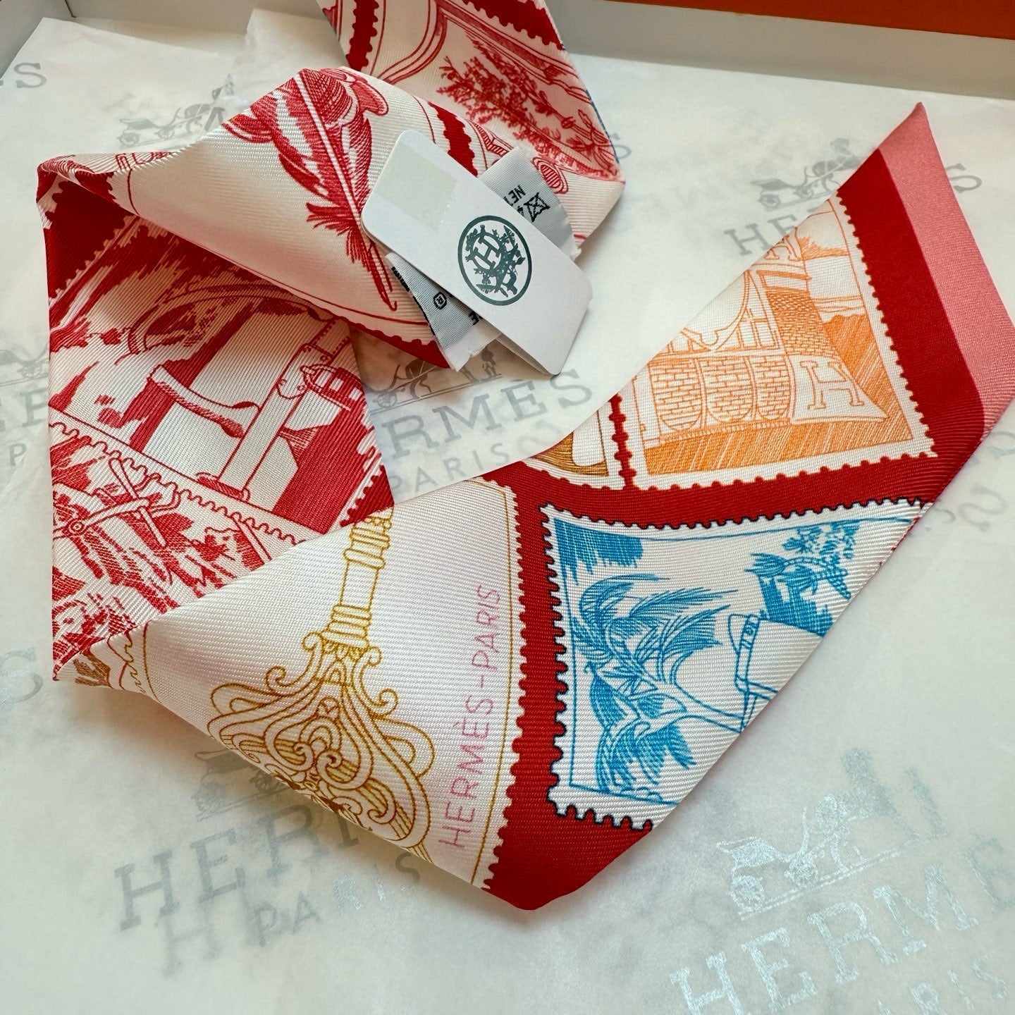 HM Twilly Small Silk Scarf 825655