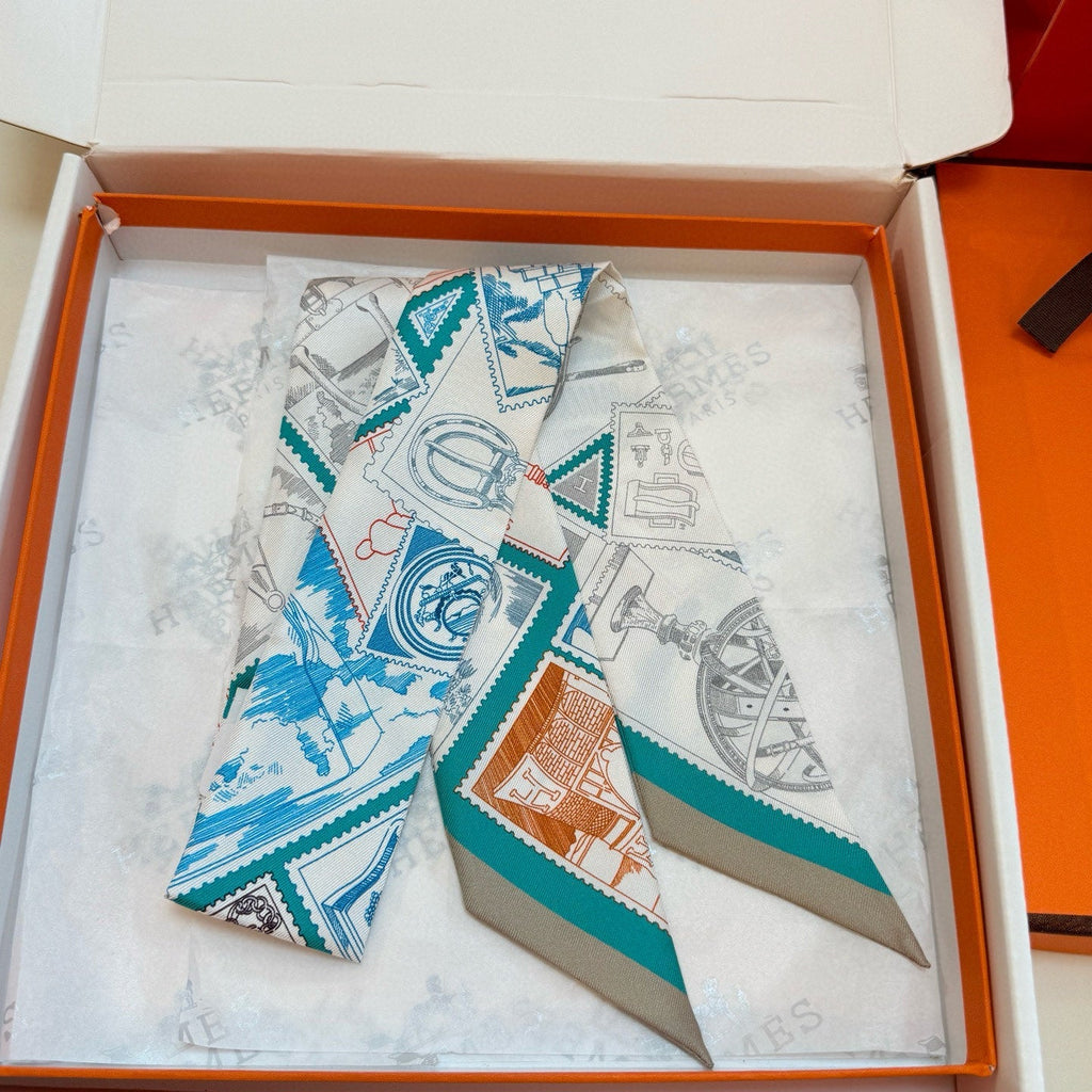 HM Twilly Small Silk Scarf 825654