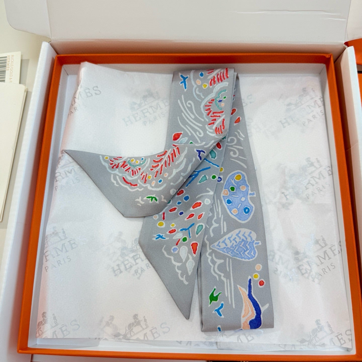 HM Twilly Small Silk Scarf 825648
