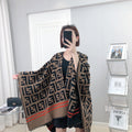 FF 140CM Two-tone Brown Red Wool 103729