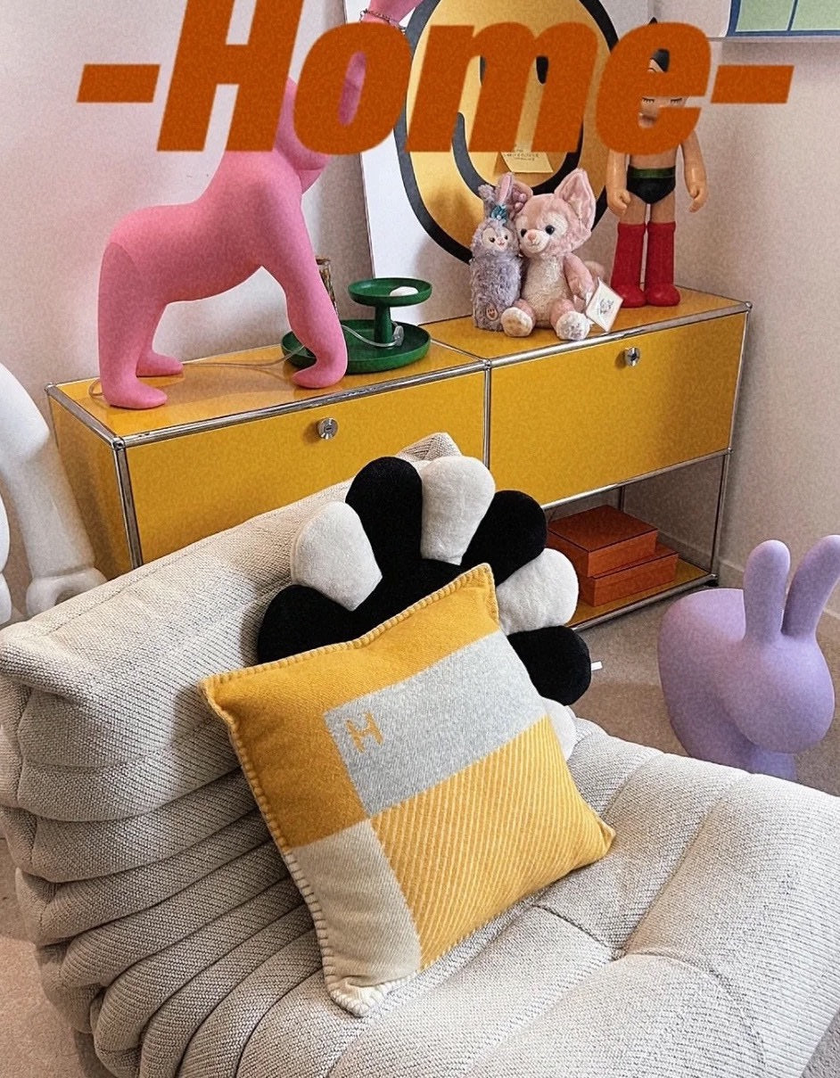 HM H Riviera Pillow 50 x 50cm Yellow Cashmere