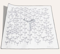 Goyard Pre-owned White Silk 90 Scarf