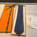 HM Metal en Vrac Twillbi Tie Dark Blue Twill Silk 212118