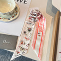 CD 26s Scarf 100cm In Silk 305866