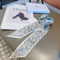 CD 26s Scarf 100cm In Silk 309512