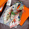 HM 26s Scarf 140 In Cashmere And Silk 303102
