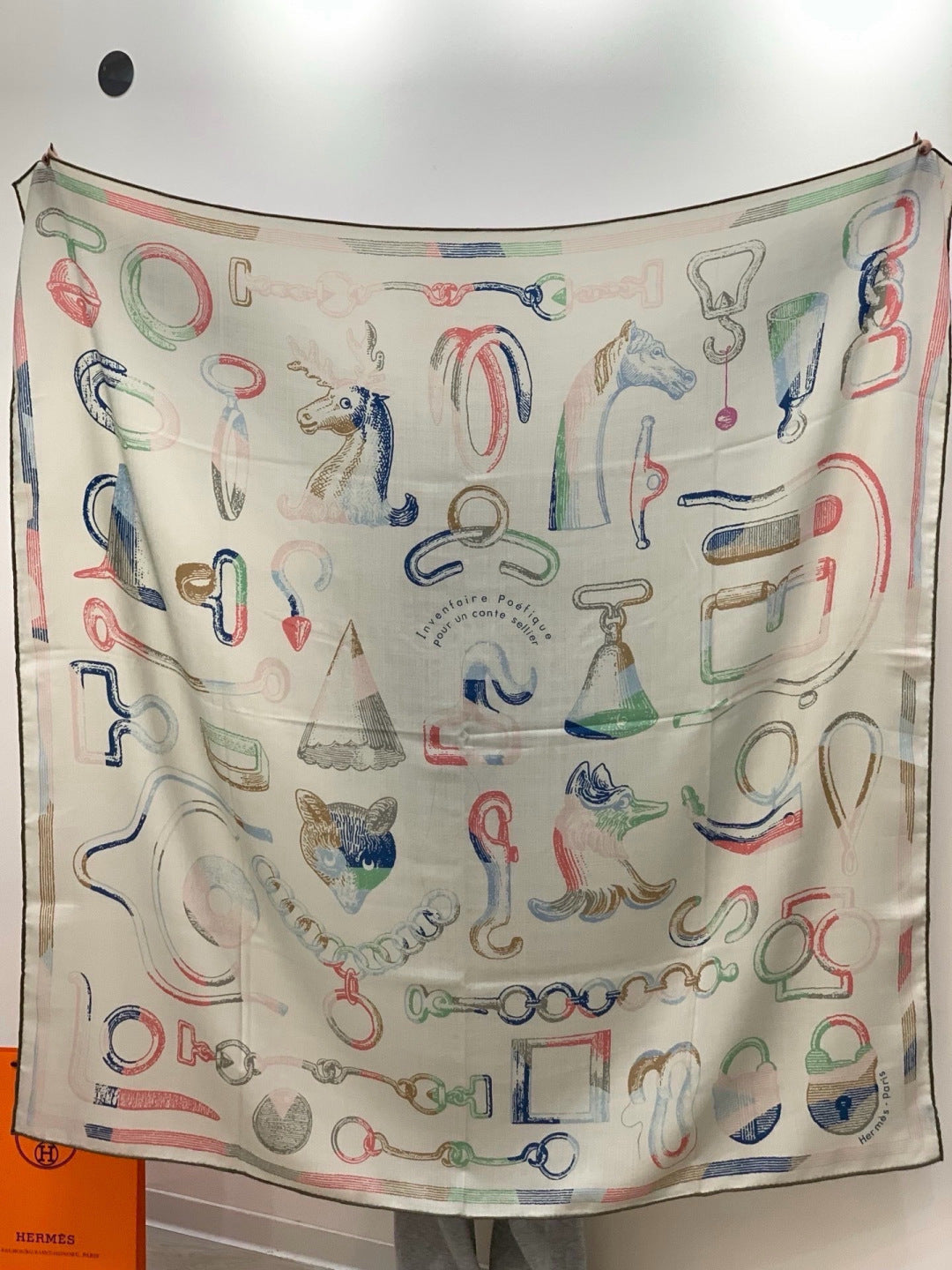 HM 26s Scarf 140 In Cashmere And Silk 303156