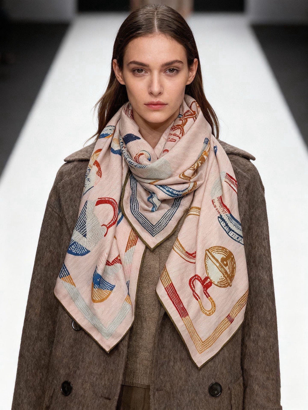 HM 26s Scarf 140 In Cashmere And Silk 303158