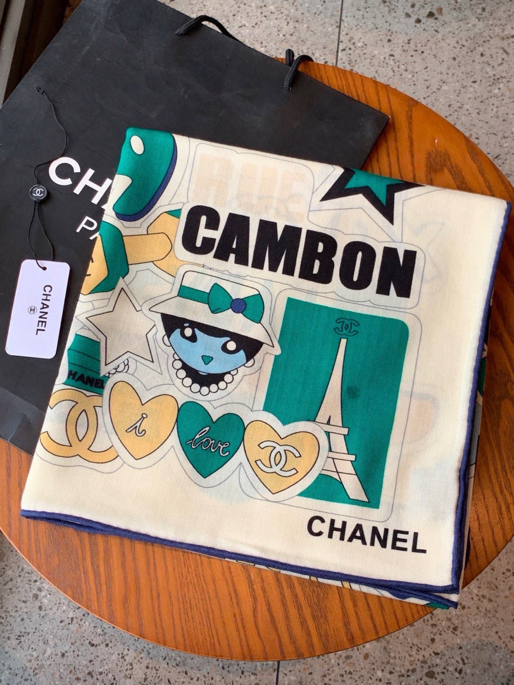 CC 26s Scarf 140 In Silk Cashmere 309868