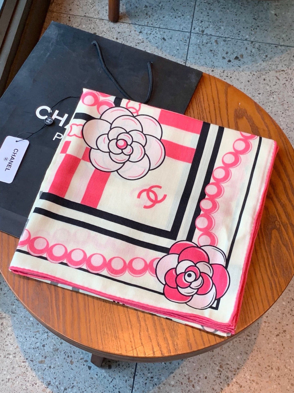 CC 26s Scarf 140 In Silk Cashmere 309894
