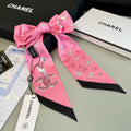 CC Twilly Mini Scarf 120cm Pink Mulberry Silk 935248