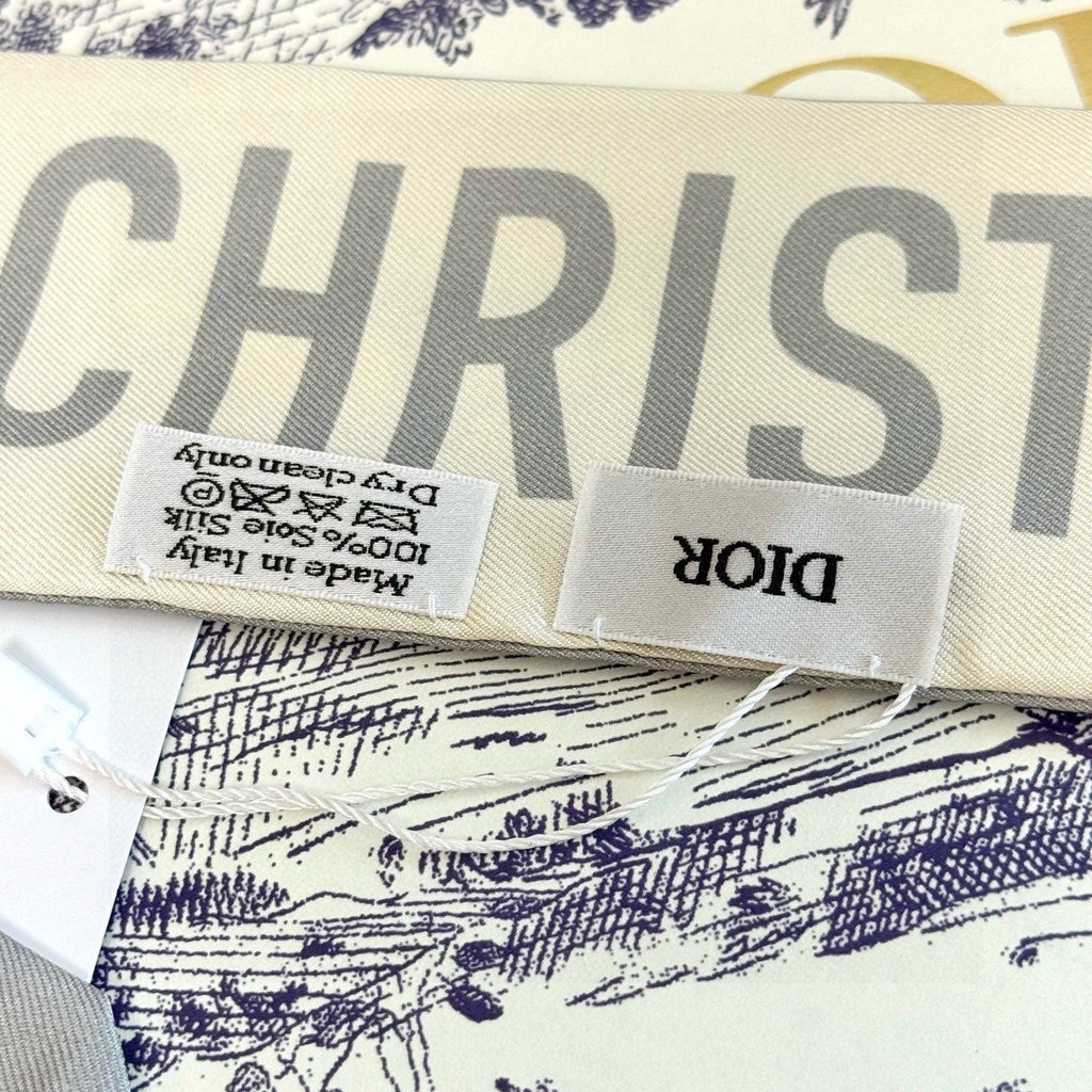 CD 26s Scarf 100cm In Silk 313135