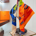 Horse Reality Scarf 90 CM In Colorful Silk Twill  279120