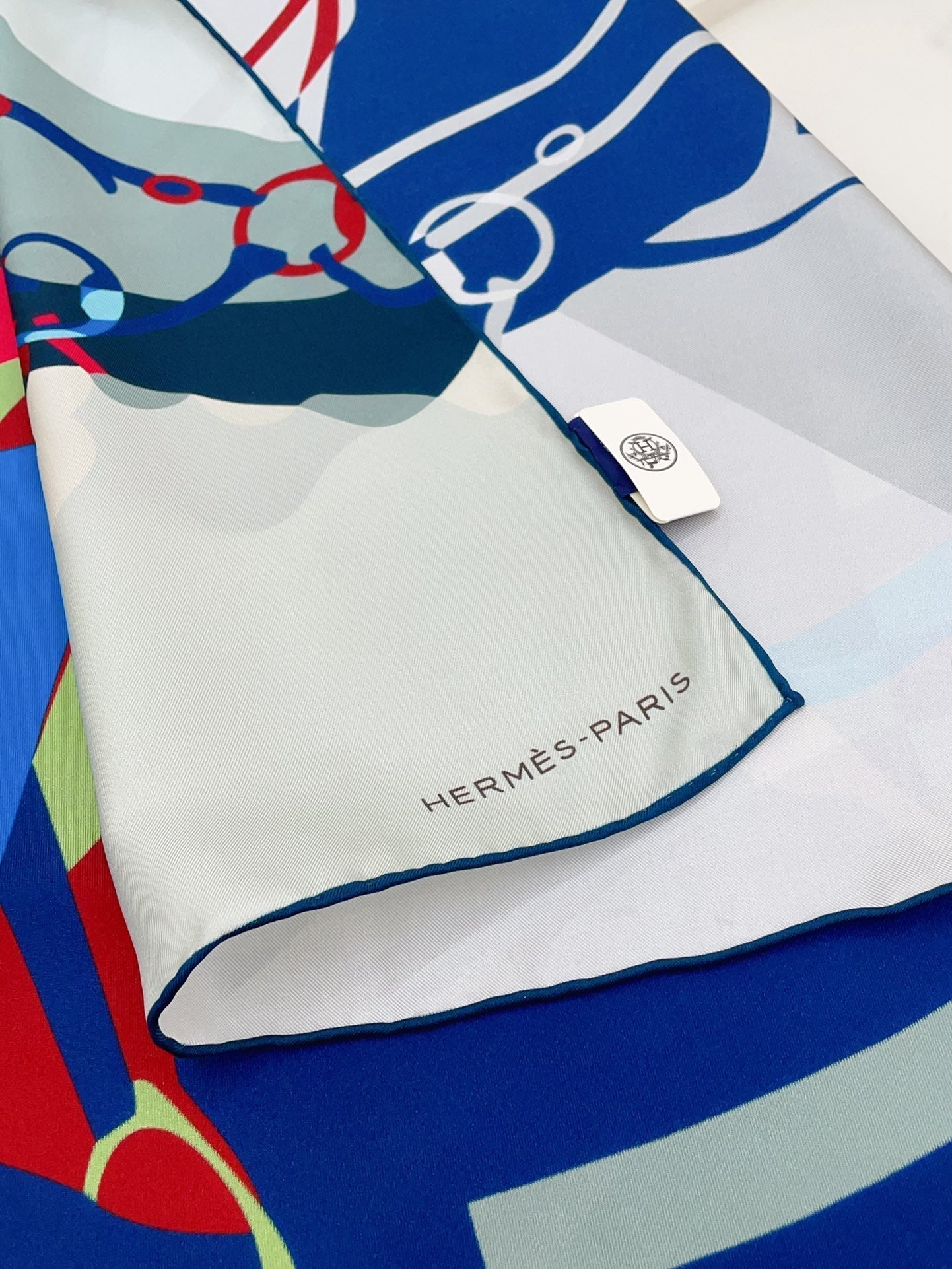 Scarf 90 CM In Colorful Silk Twill 233120