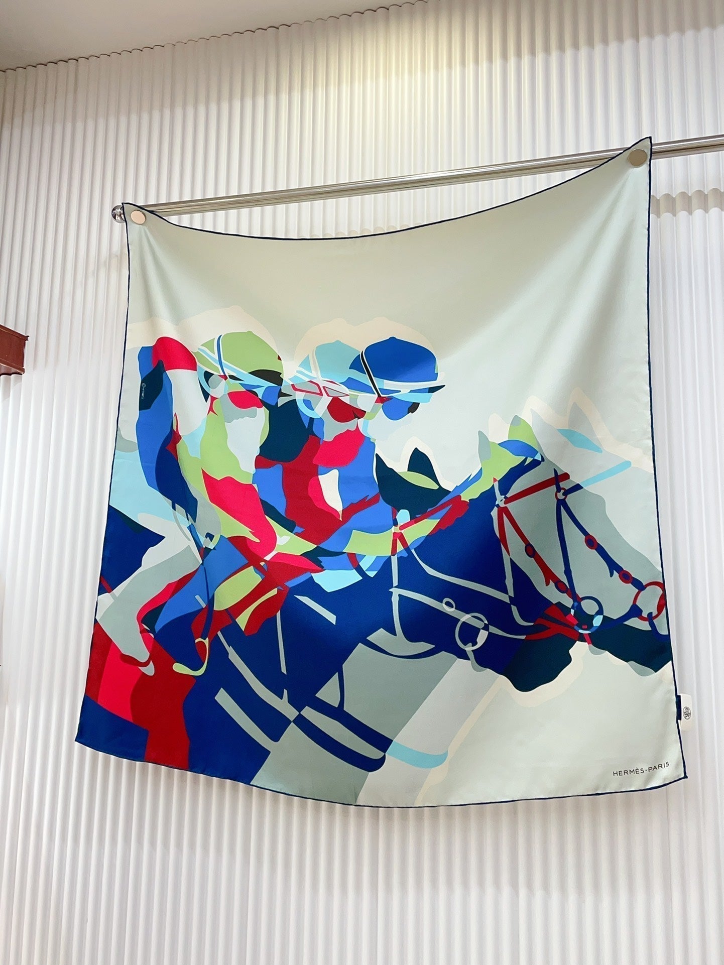 Scarf 90 CM In Colorful Silk Twill 233120