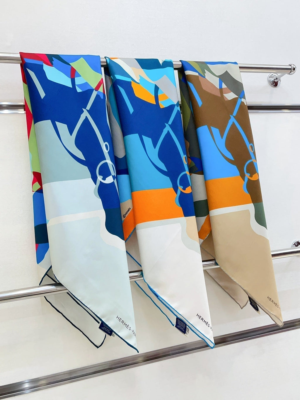 Scarf 90 CM In Colorful Silk Twill 233120