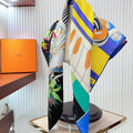 En Studio Scarf 90 CM In Colorful Silk Twill  235407