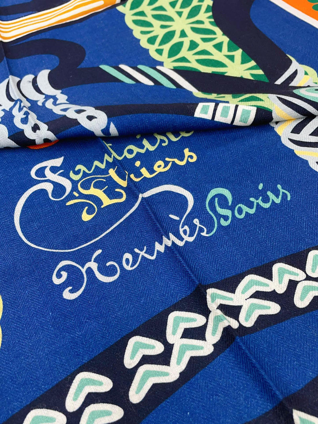 Fantaisie d'Etriers Shawl 135 CM In Colorful Cashmere And Silk 276554