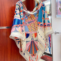 Haute Parure Scarf 135 CM Colorful Cashmere And Silk 324755