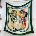 Brides De Gala Forever Scarf 140 CM In Colorful Cashmere And Silk 337142