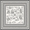 TATOUAGES MARINS BANDANA SHAWL 135 CM COLORFUL 385442