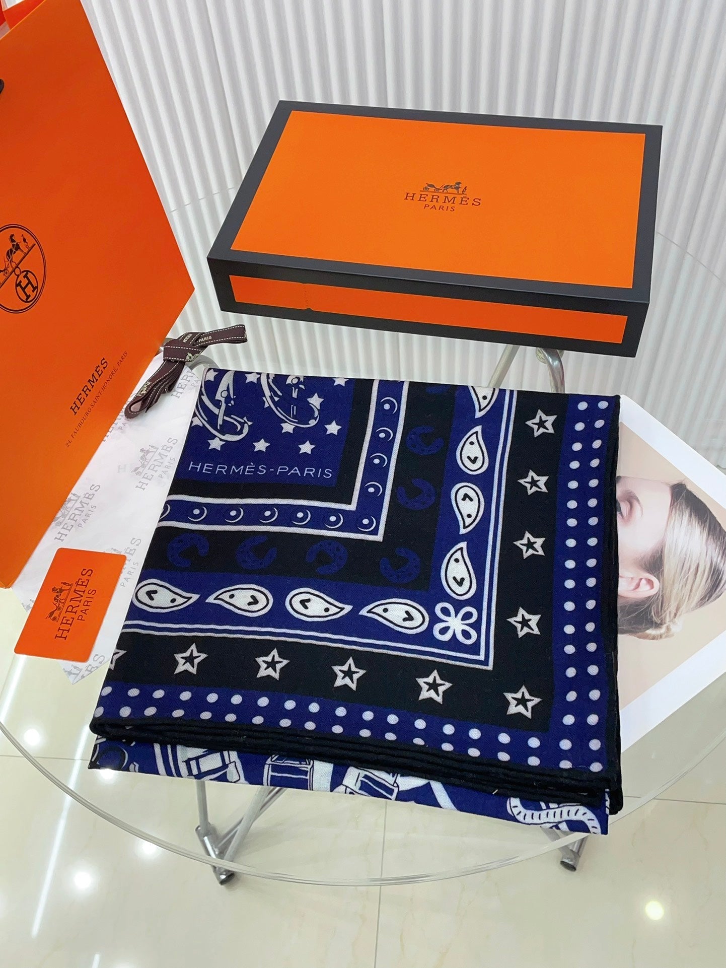 SCARF 135 CM COLORFUL 388155