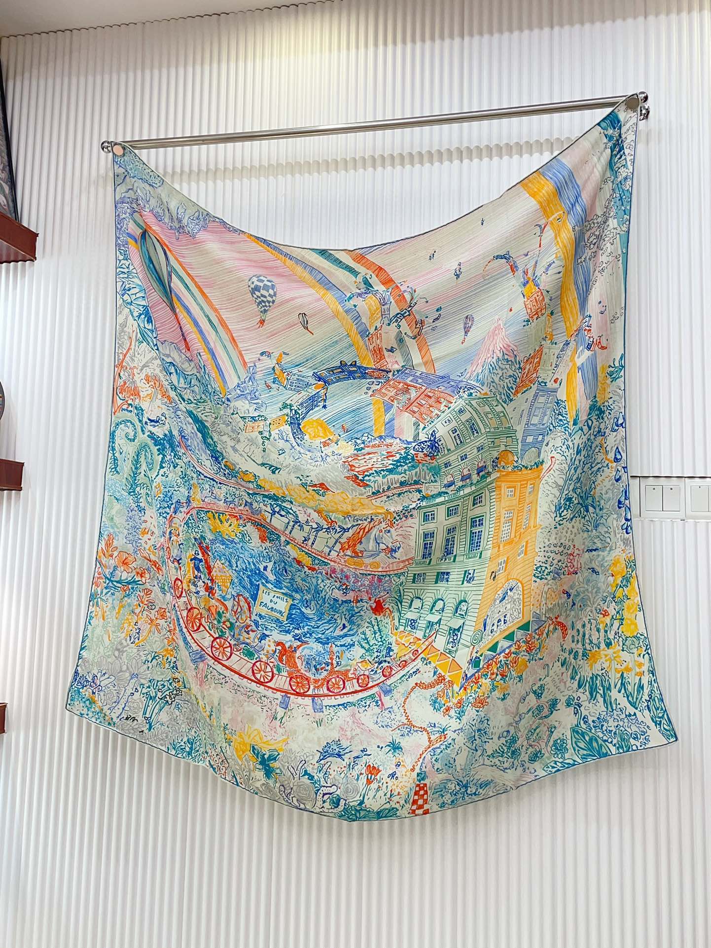 SCARF 140 CM COLORFUL 389995