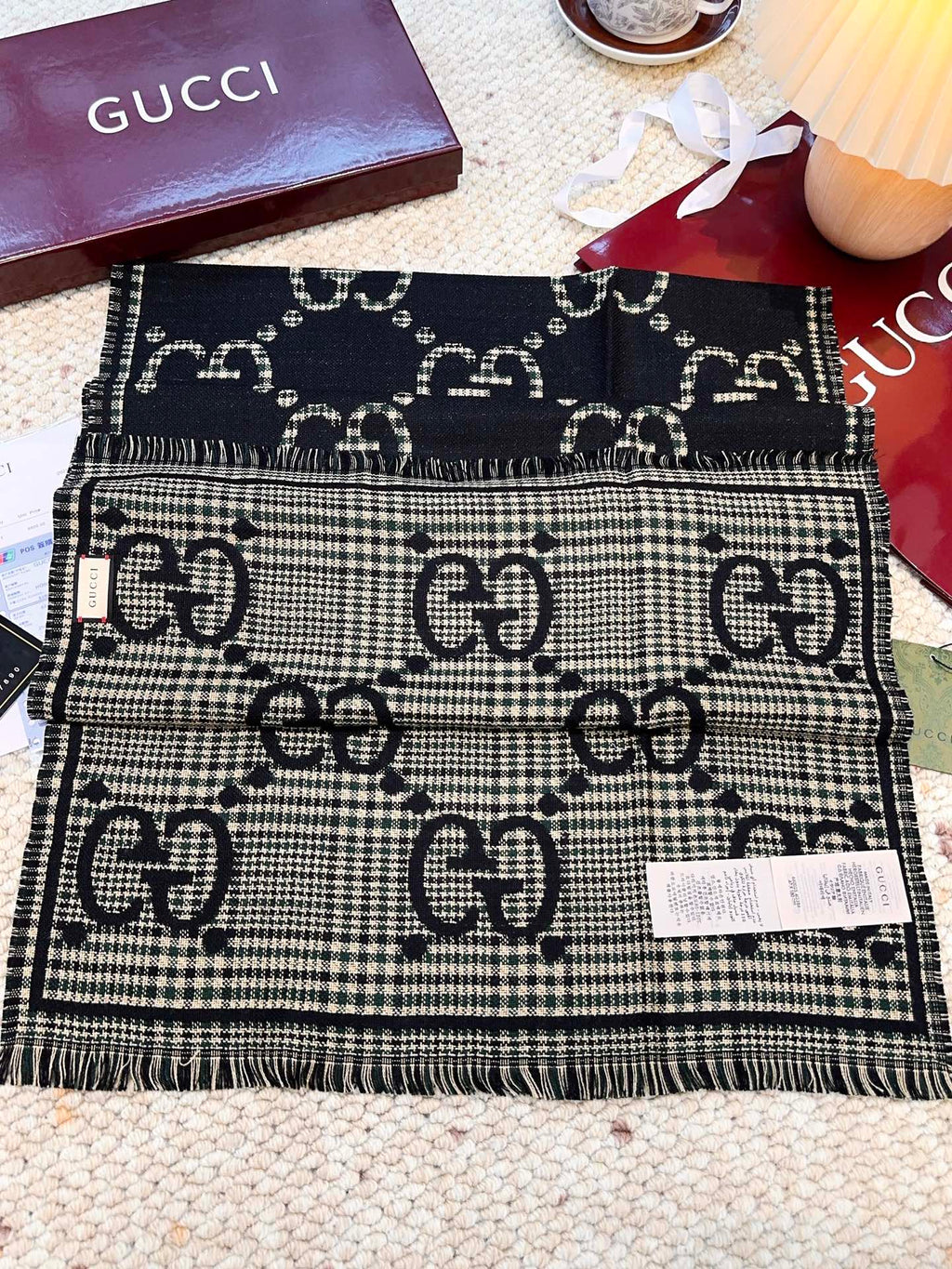 GG Classic 180CM Black Wool 287937