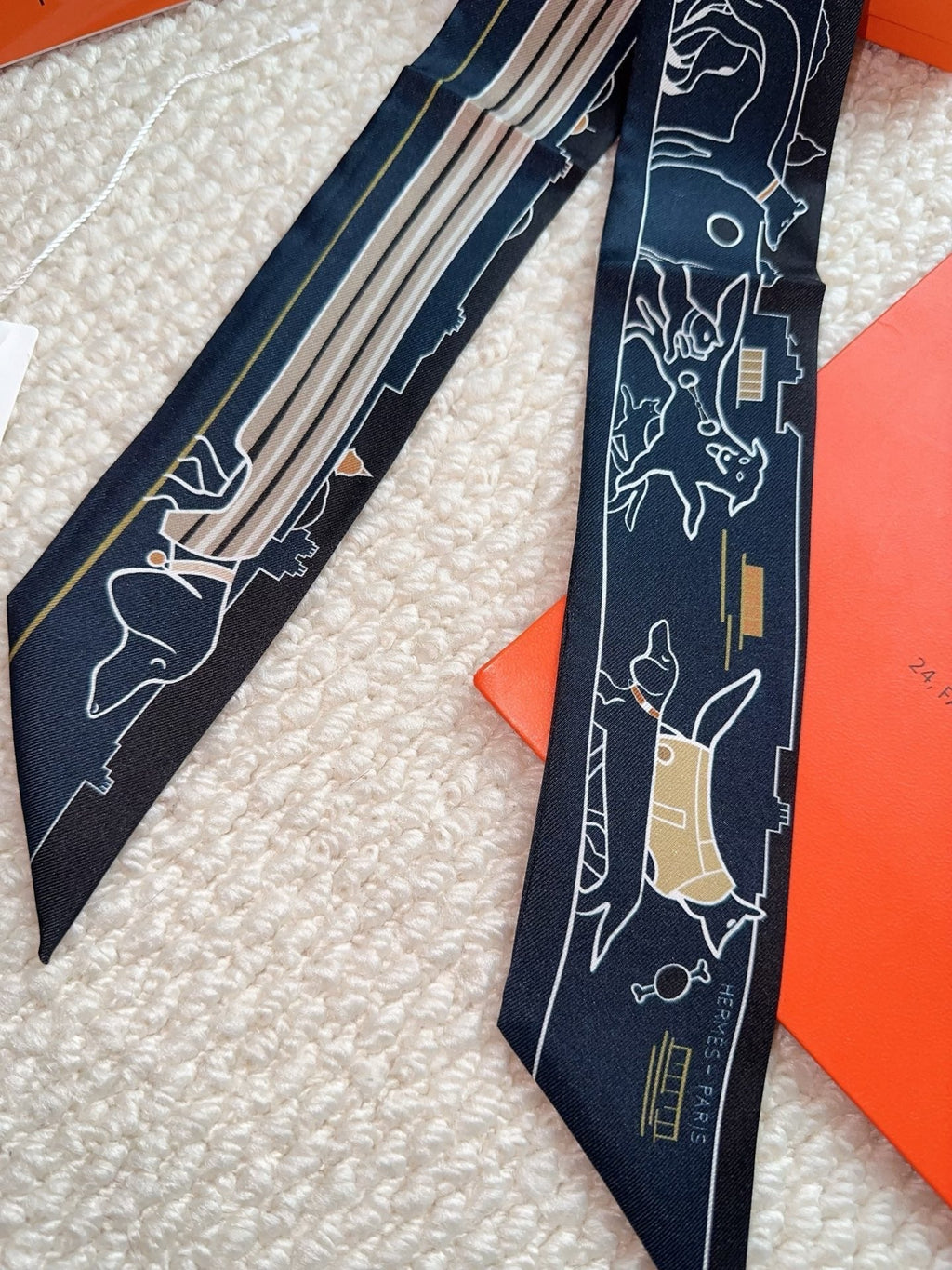 HM 26s Scarf 86 In Silk 309595