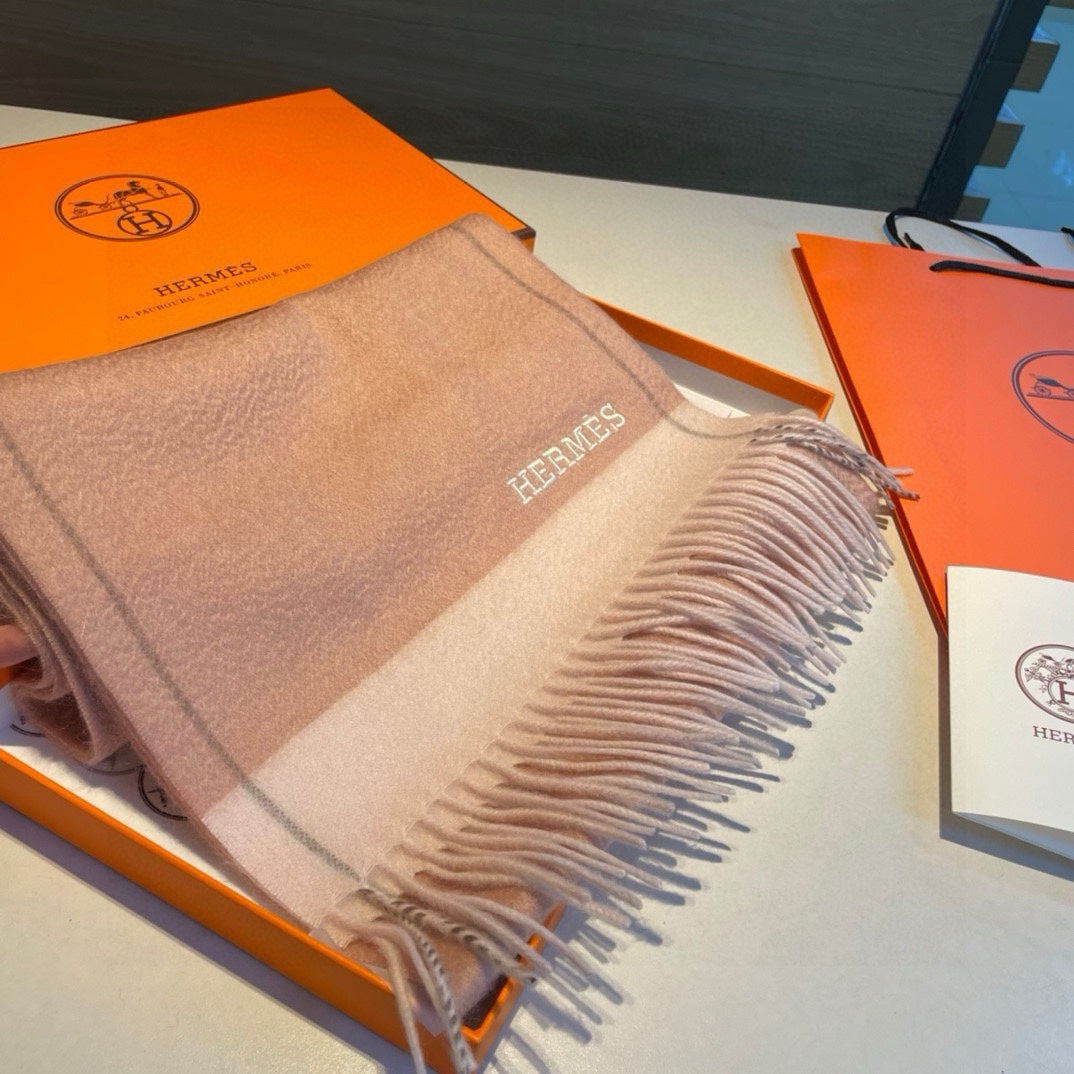 Scarf 180 CM In Pink Mix Light Pink Cashmere  398202