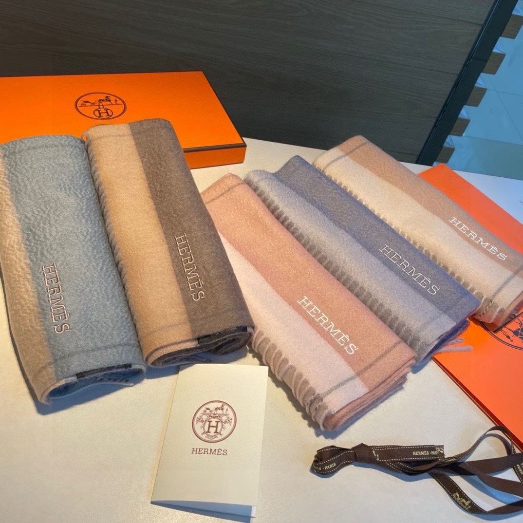 Scarf 180 CM In Pink Mix Light Pink Cashmere  398202