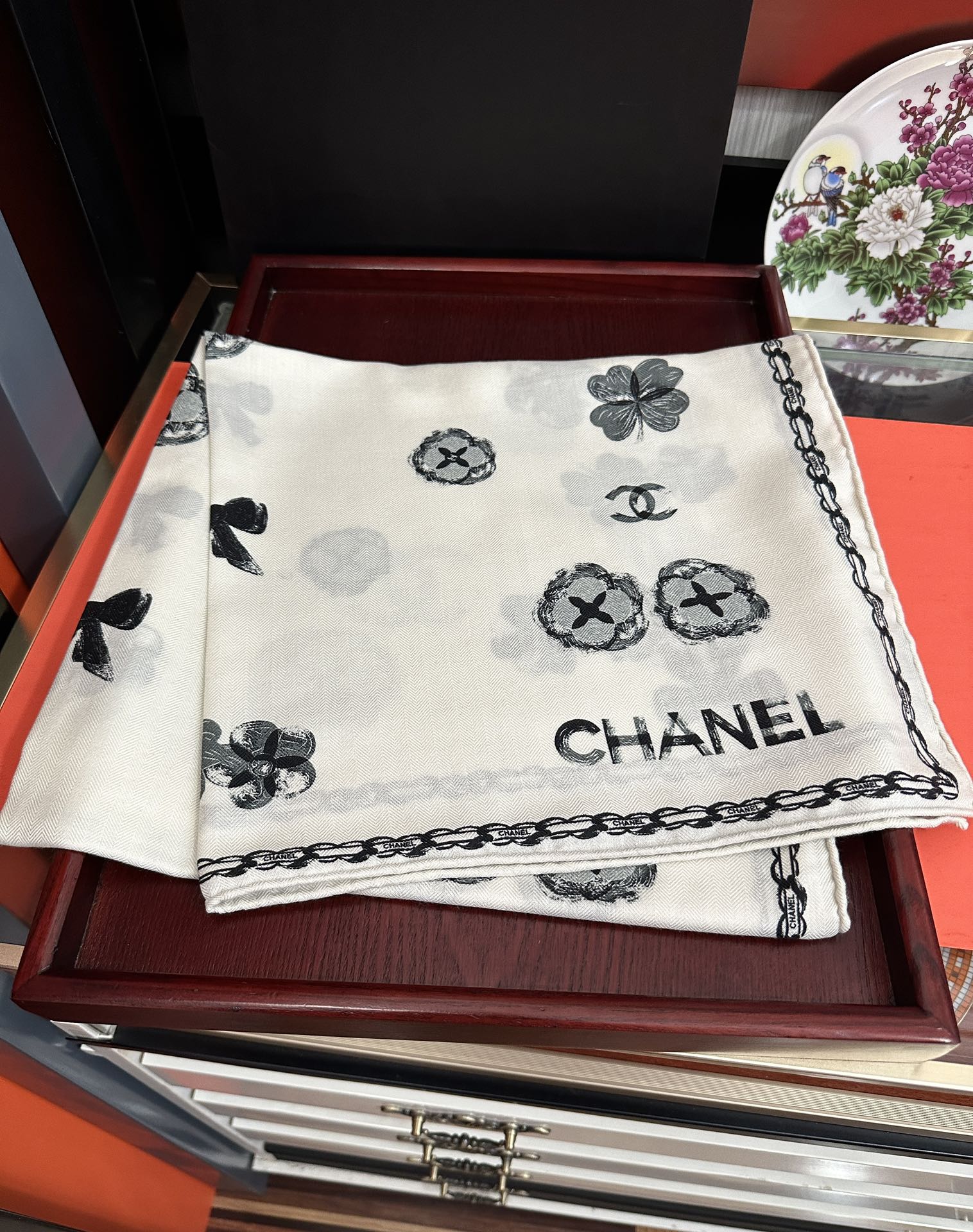 CC Scarf 65x185cm White Cashmere 286306