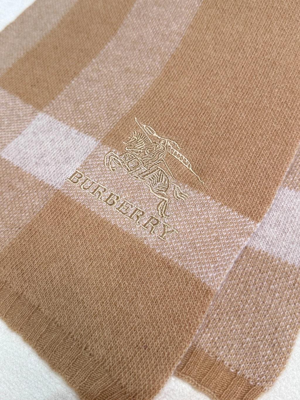 SCARF 190 CM IN TUSCAN BEIGE CASHMERE  398394