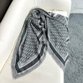 CD 26s Scarf 140cm In Cashmere Silk 313215