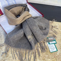 Loro Piana Long Scarf Grey Cashmere 150391