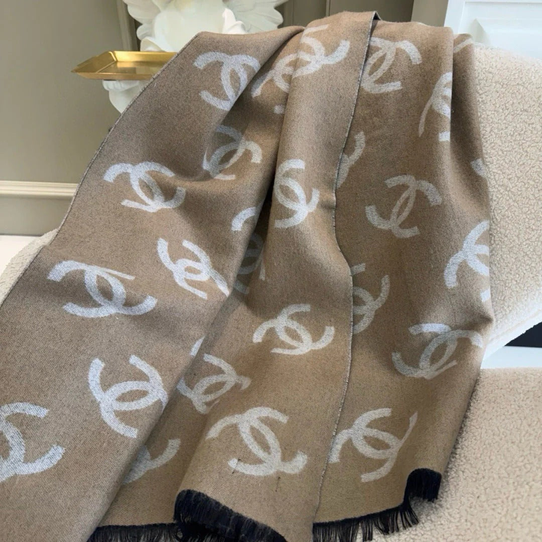 CHANEL 25S SCARF 200 CM IN CASHMERE 943988