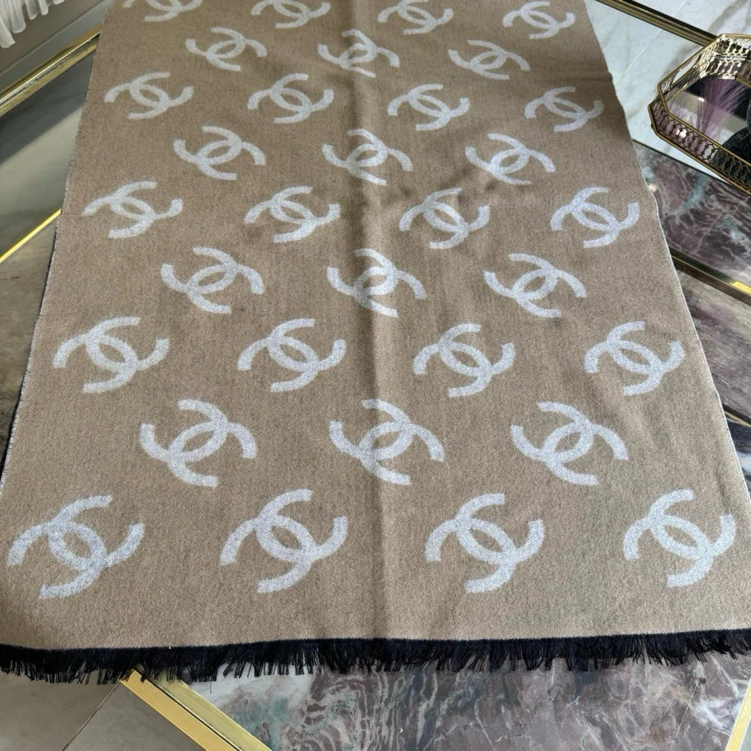 CHANEL 25S SCARF 200 CM IN CASHMERE 943988