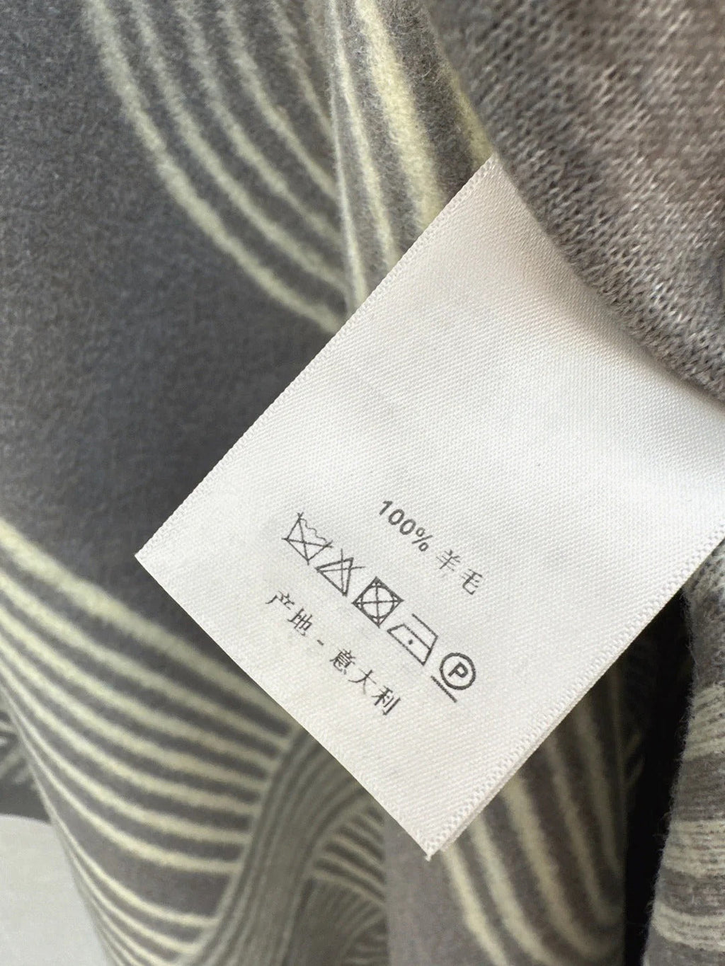 HERMES 25S JACQUARD CAPE COAT 320