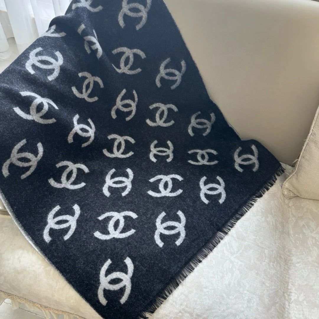 CHANEL 25S SCARF 200 CM IN CASHMERE 943989