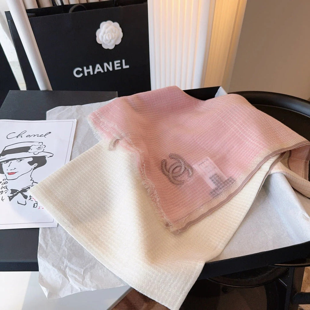 CHANEL 25S SCARF 200 CM IN CASHMERE 942962