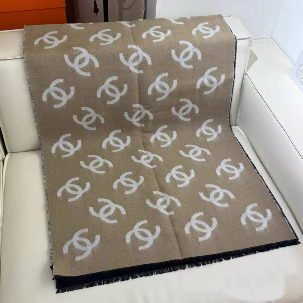 CHANEL 25S SCARF 200 CM IN CASHMERE 943988