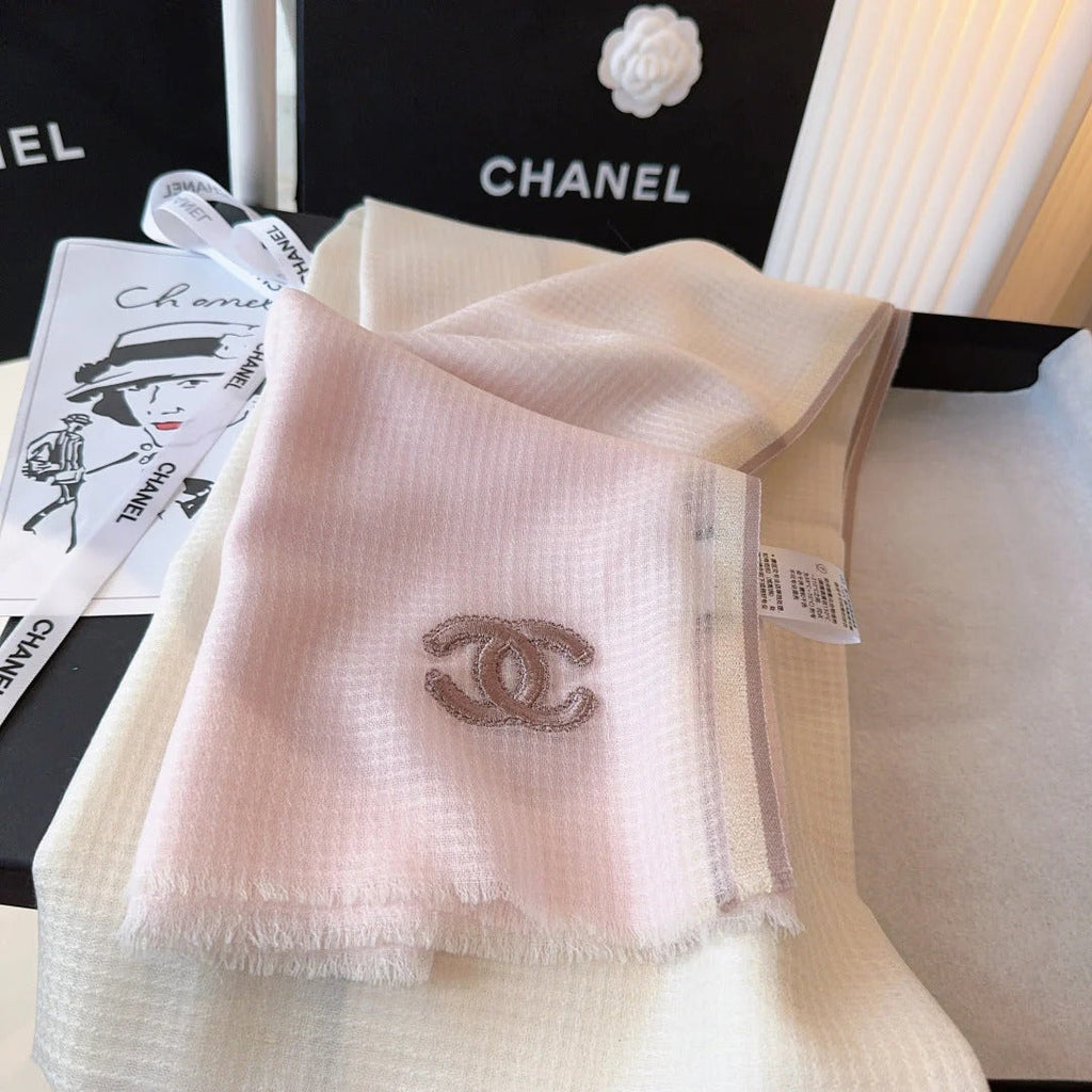 CHANEL 25S SCARF 200 CM IN CASHMERE 942960