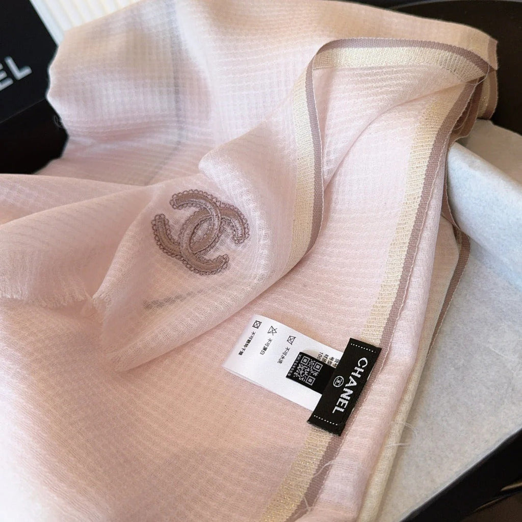 CHANEL 25S SCARF 200 CM IN CASHMERE 942960