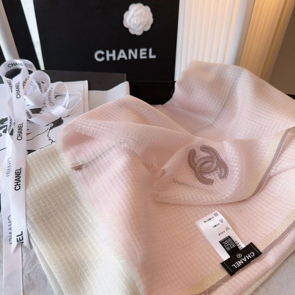 CHANEL 25S SCARF 200 CM IN CASHMERE 942960