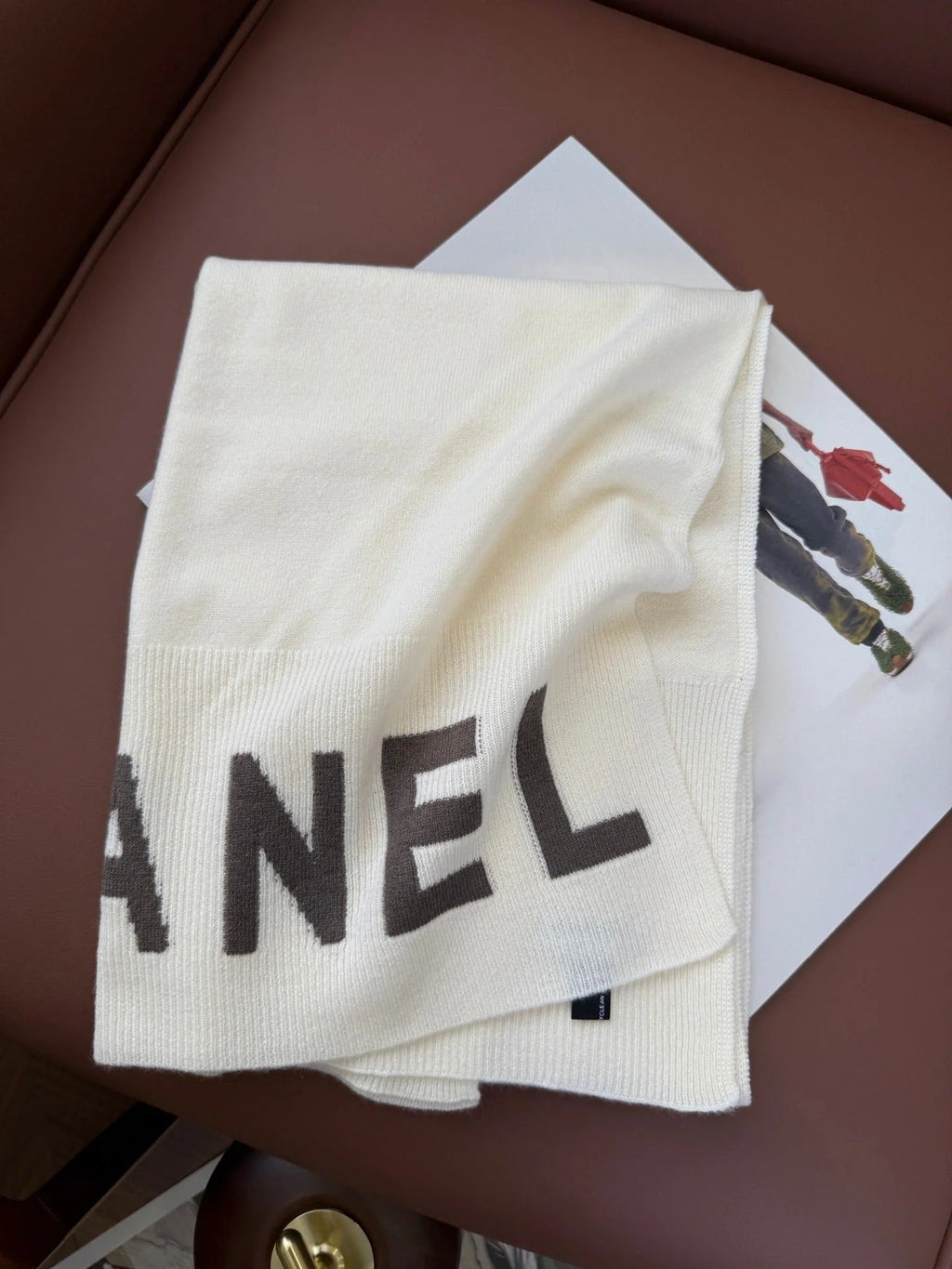 CHANEL 25S SCARF 170 CM IN CASHMERE 943081